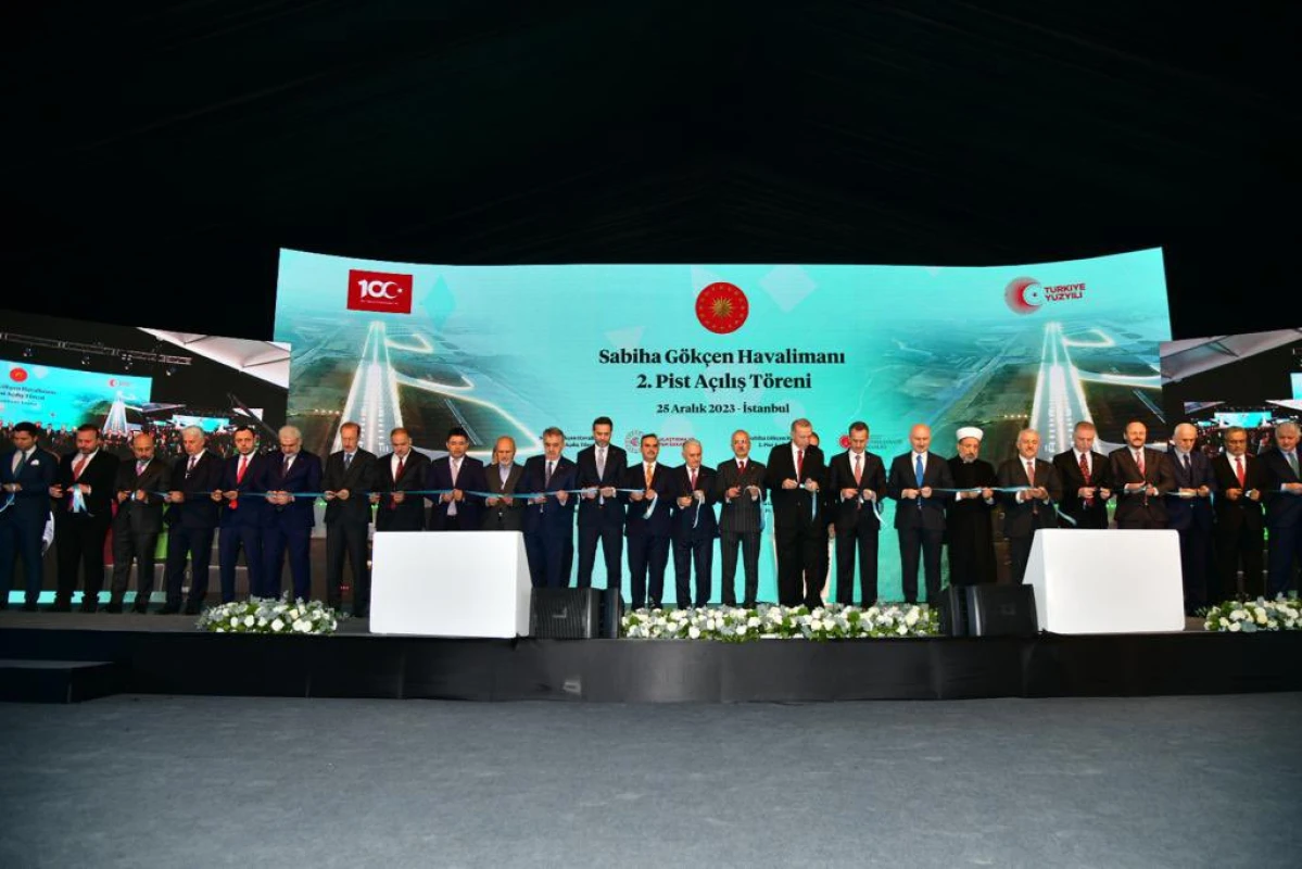 Sabiha Gökçen Havalimanı 2. Pist açılışına katıldık