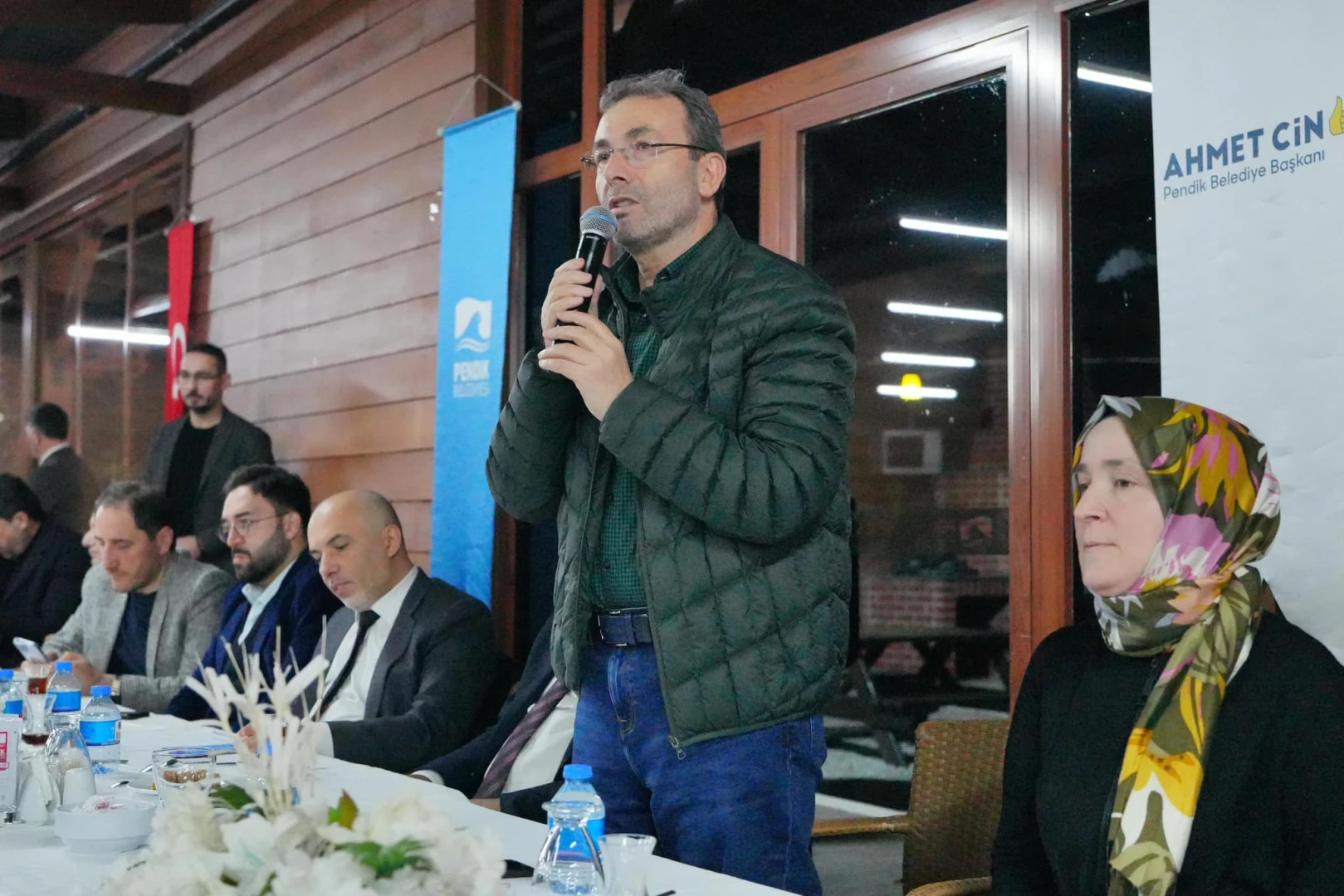 AK Parti Pendik İlçe Başkanımız Özer Sarıkaya ile birlikte ilçe yönetimimiz ve delegelerimizle buluştuk