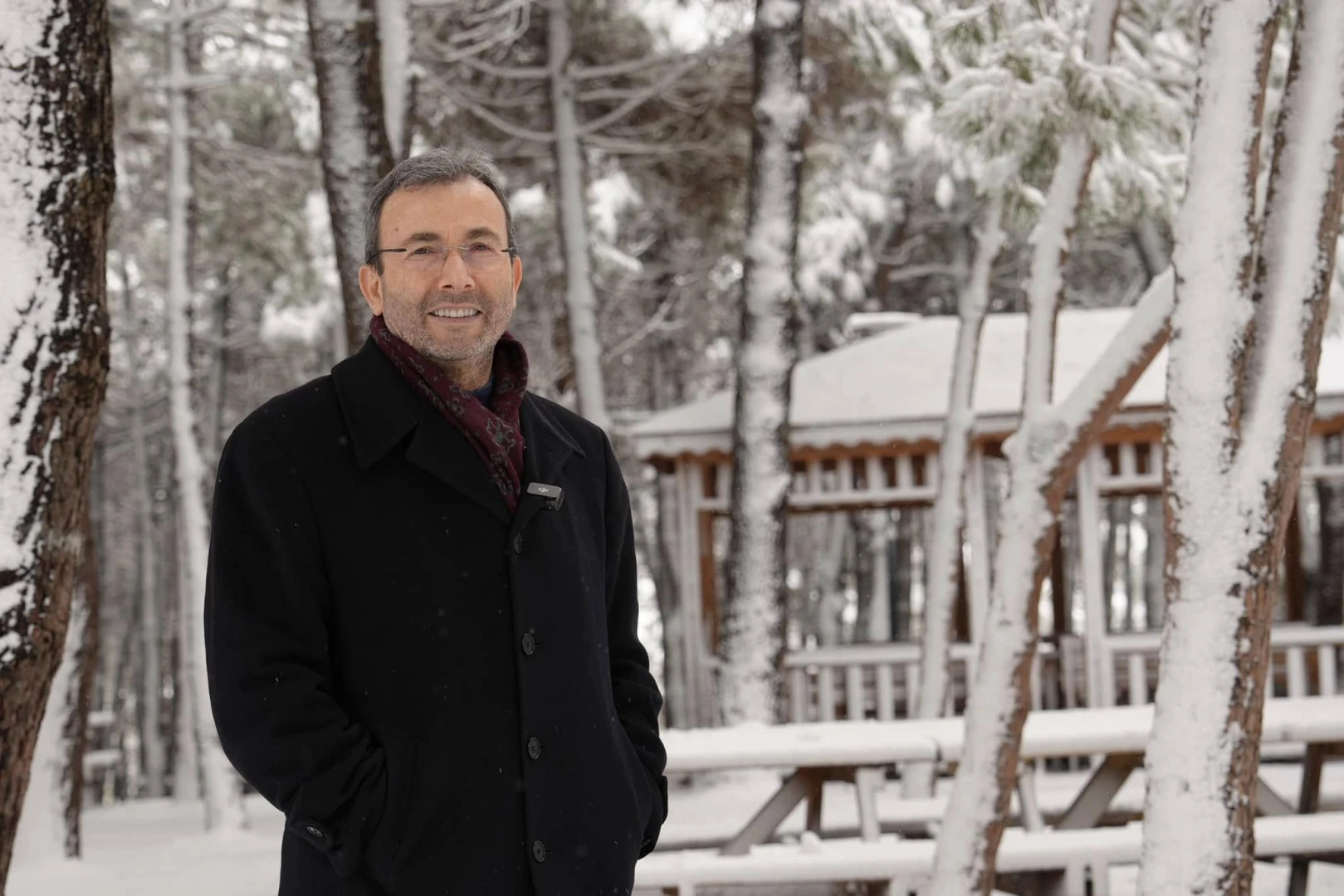 Pendik Kaymakamımız Mehmet Yıldız ile birlikte karlar altındaki Pendik Korusu'nda keyifli bir yürüyüş yaptık