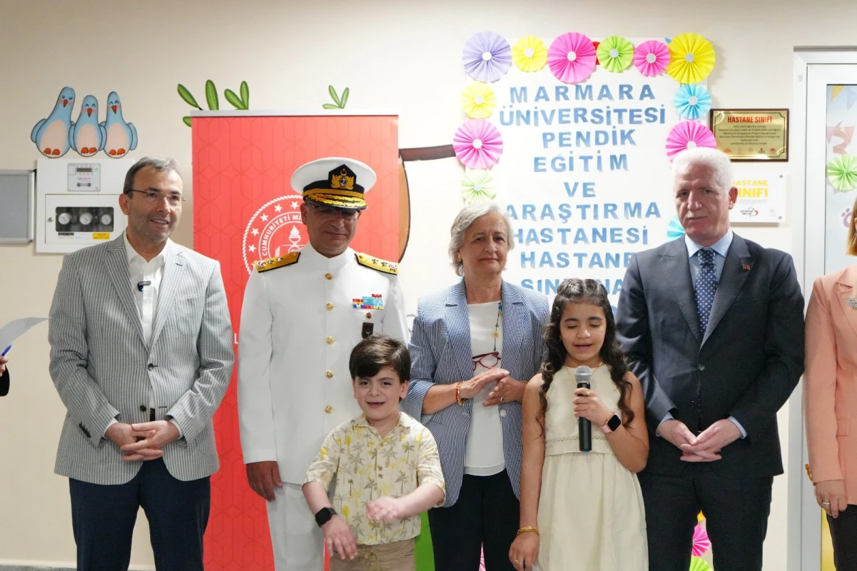 TOGEM-DER’in katkılarıyla Marmara Üniversitesi Pendik Eğitim ve Araştırma Hastanesi’nde kurulan hastane sınıfının açılışını gerçekleştirdik
