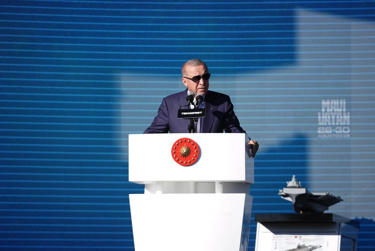 Cumhurbaşkanımız Sayın Recep Tayyip Erdoğan’ın teşrifleriyle, TEKNOFEST Mavi Vatan açılışına katılım sağladık