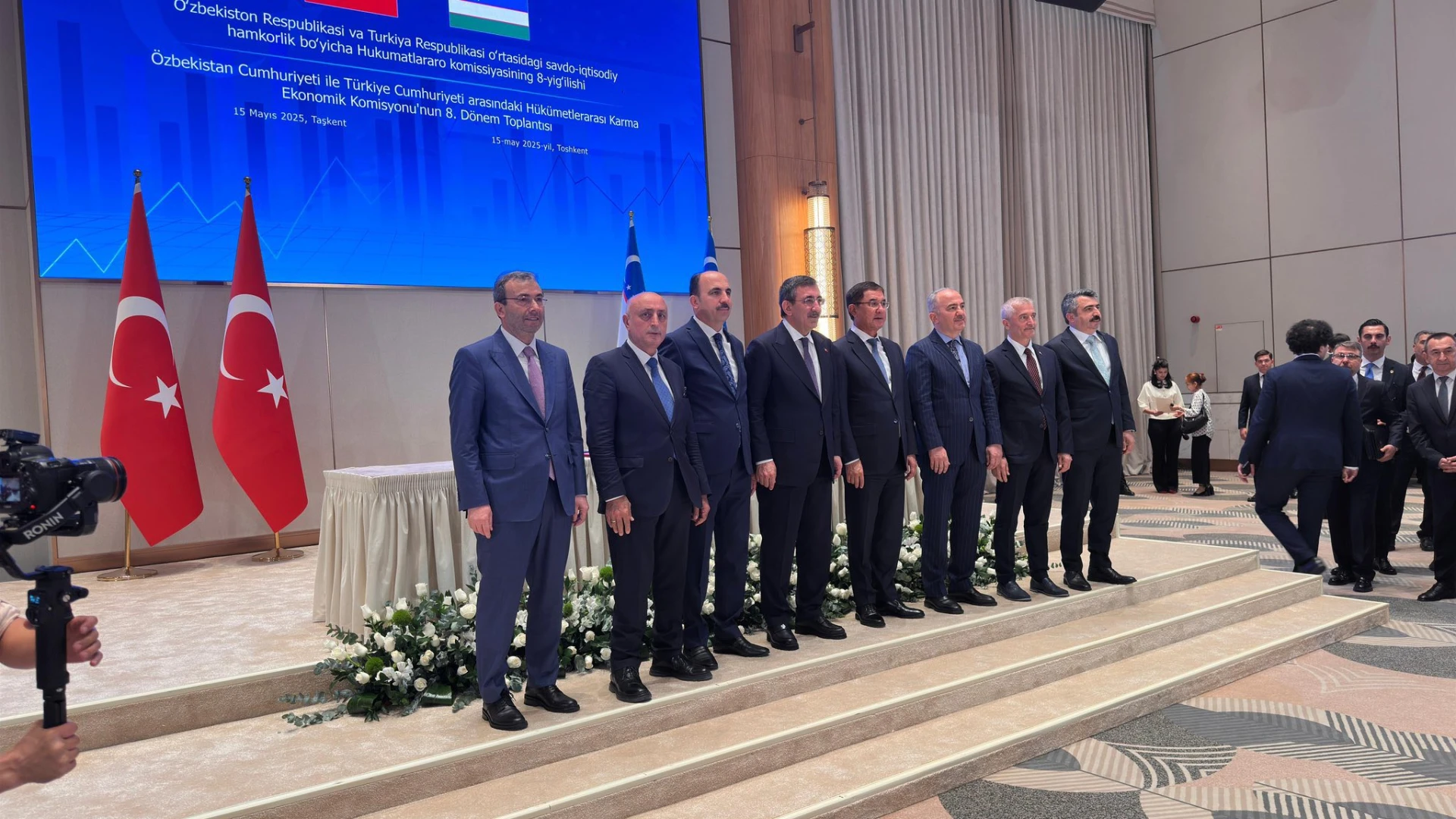 Taşkent’te gerçekleştirilen Türkiye-Özbekistan Karma Ekonomik Komisyonu 8. Dönem Toplantısı’na katıldık