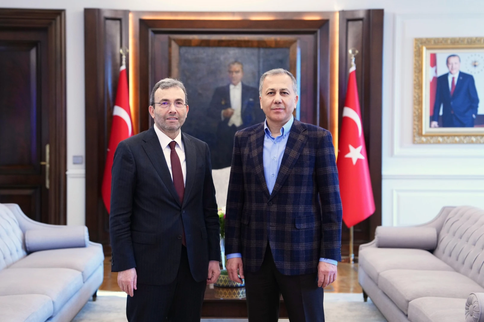 İçişleri Bakanımız Sayın Ali Yerlikaya'yı ziyaret ettik