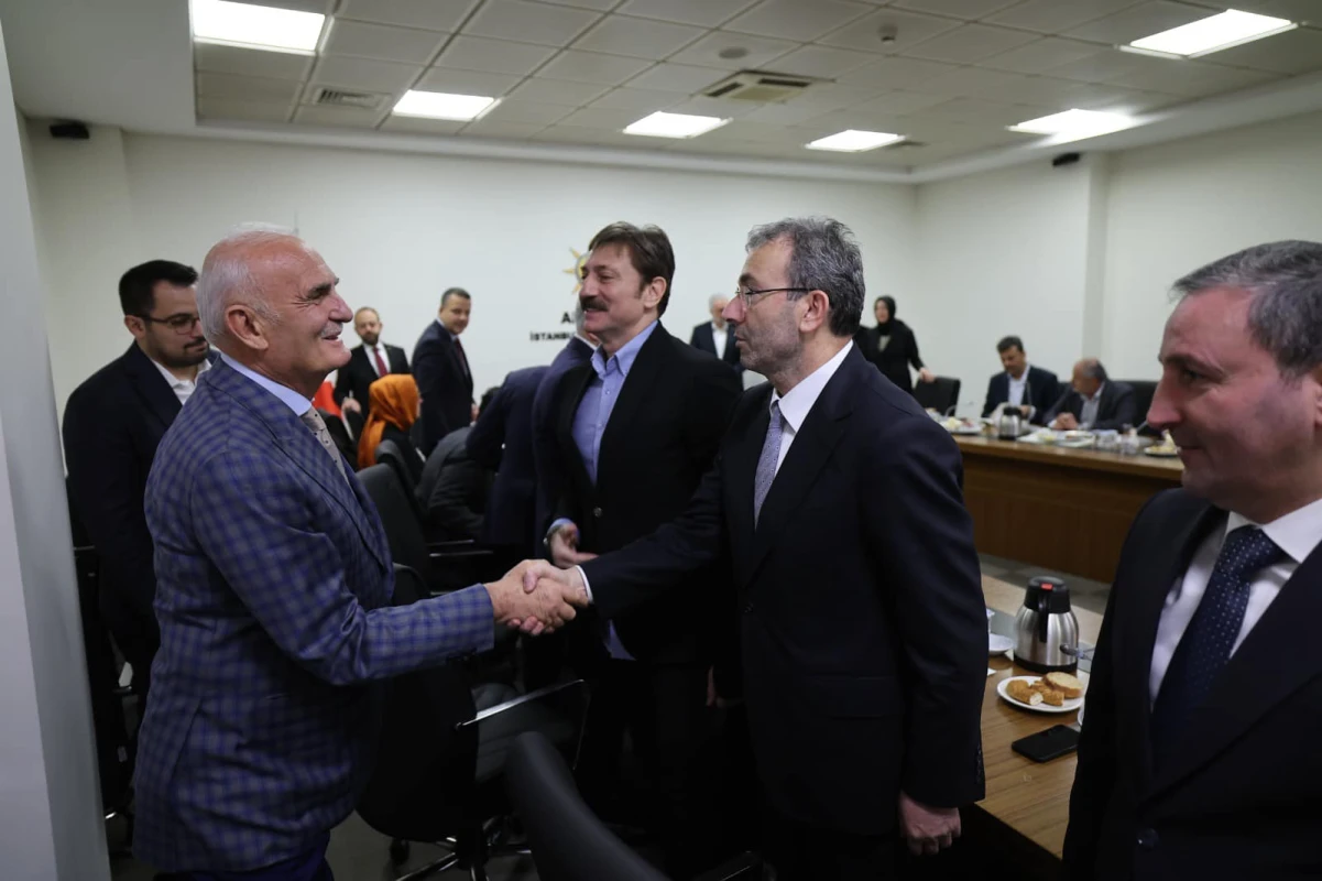 Belediye Başkanları toplantısına katıldık