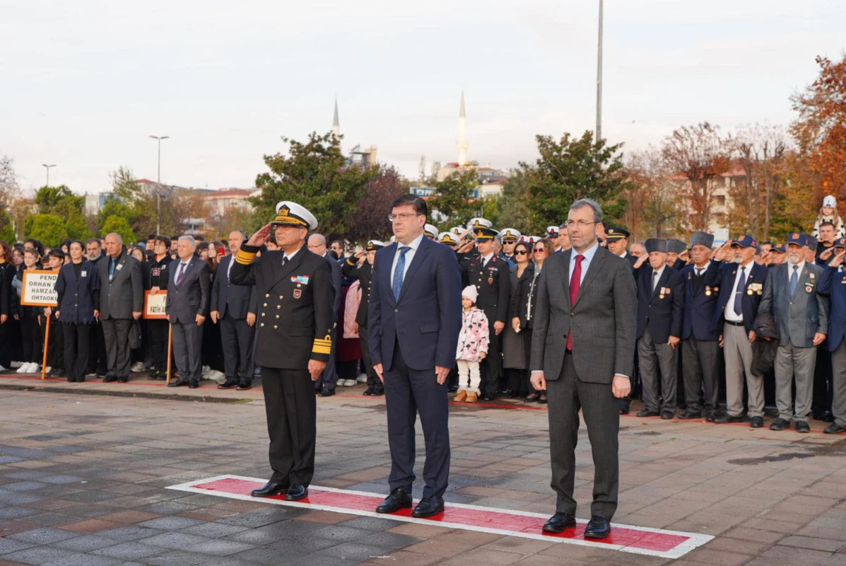 Vefatının 86. yılında Gazi Mustafa Kemal Atatürk’ü anma programı gerçekleştirdik