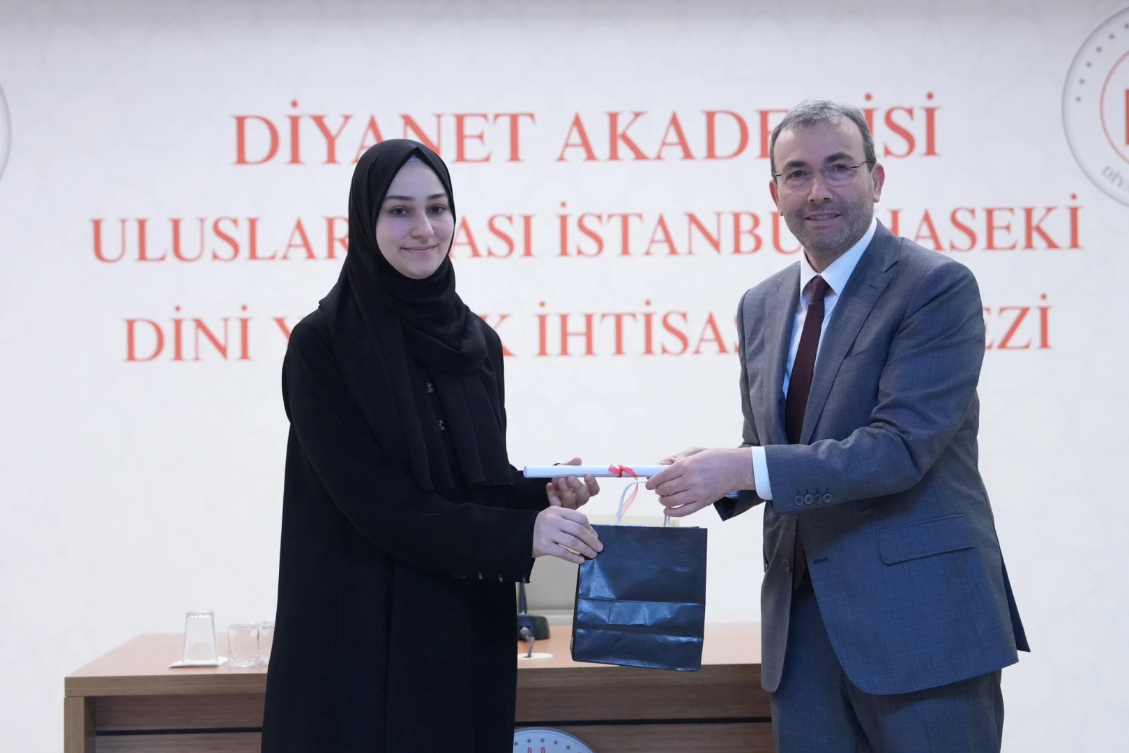 Uluslararası İstanbul Haseki Dini Yüksek İhtisas Merkezimizin 37. Dönem Mezuniyet Törenine katıldık