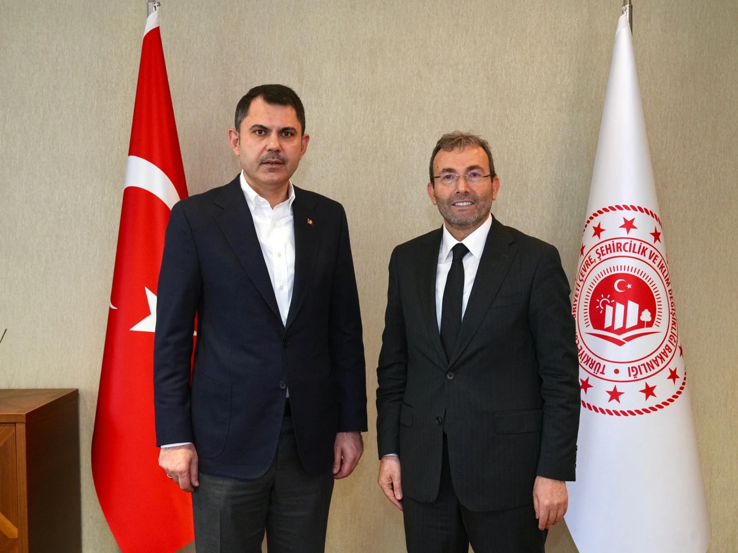 Çevre, Şehircilik ve İklim Değişikliği Bakanımız Sayın Murat Kurum’u ziyaret ettik