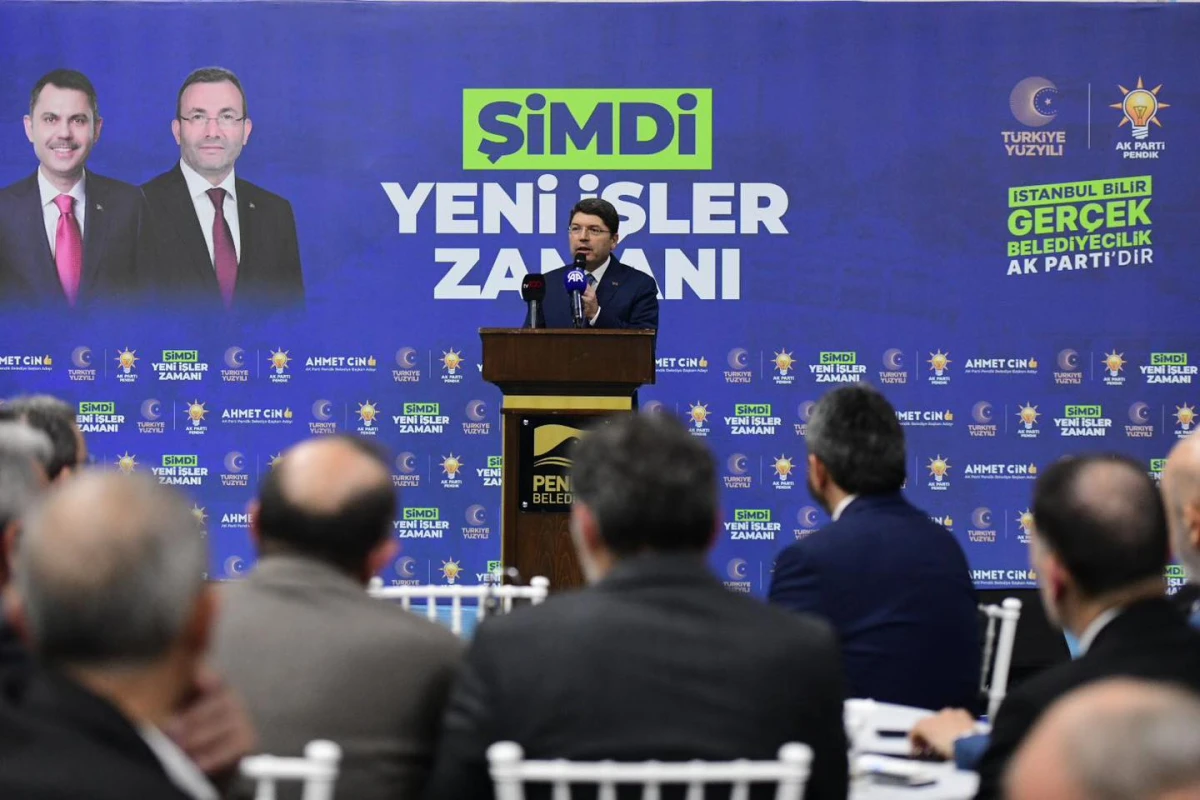 Adalet Bakanımız Sn. Yılmaz Tunç’un katılımıyla kıymetli teşkilat mensuplarımızla bir araya geldik