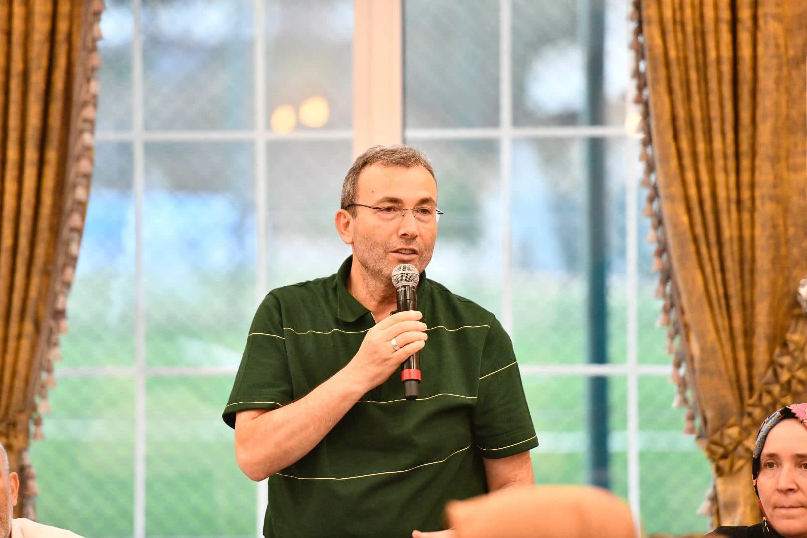 Üç kademe başkanları, yönetim kurulu üyelerimiz ve mahalle başkanlarımız ile bir araya geldik