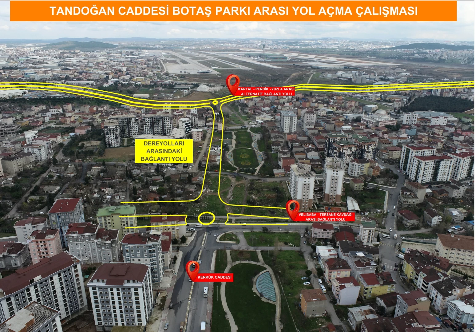 Tandoğan Caddesi- BOTAŞ Parkı Yolu