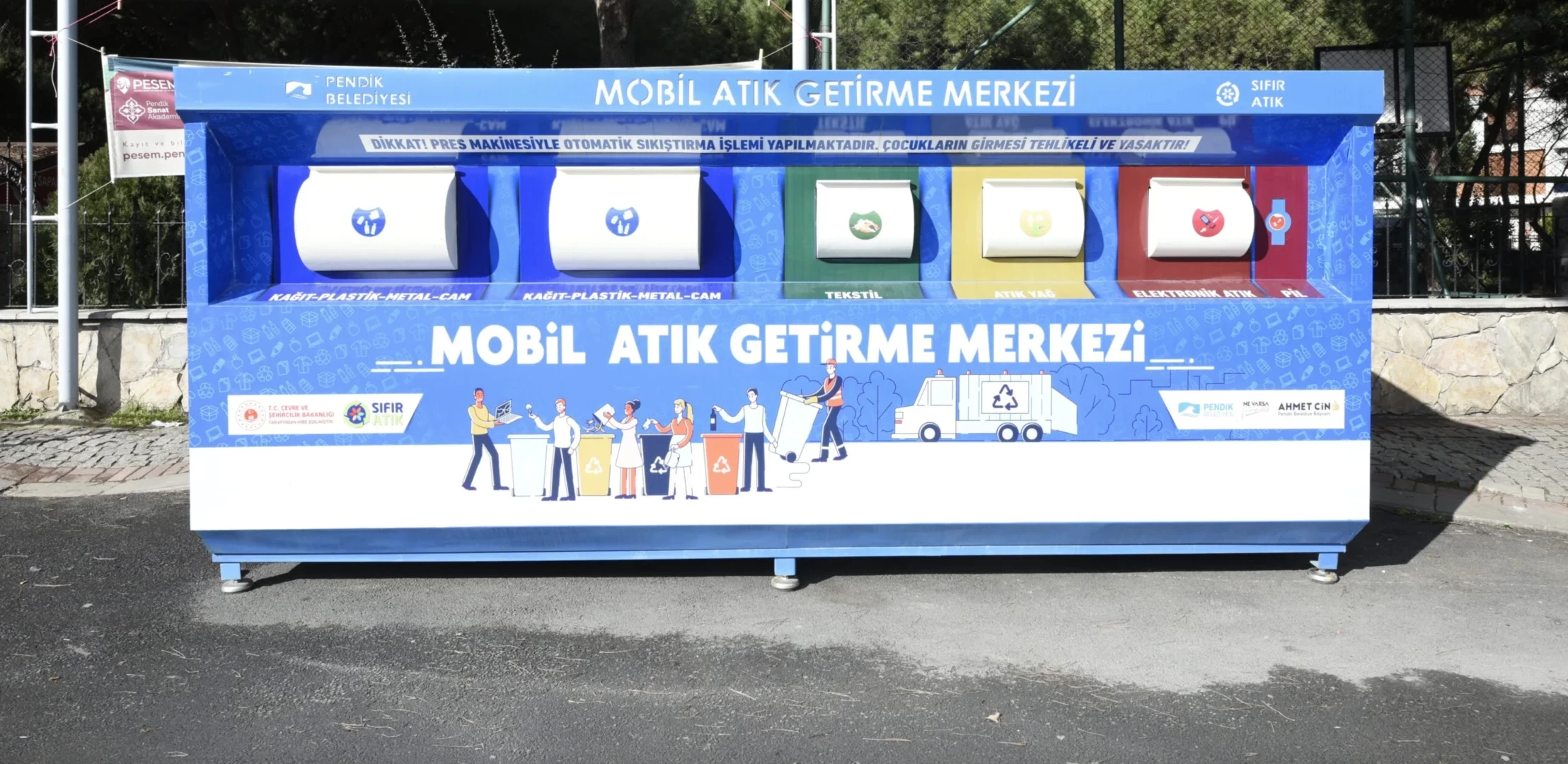 Akıllı Mobil Atık Getirme Merkezi